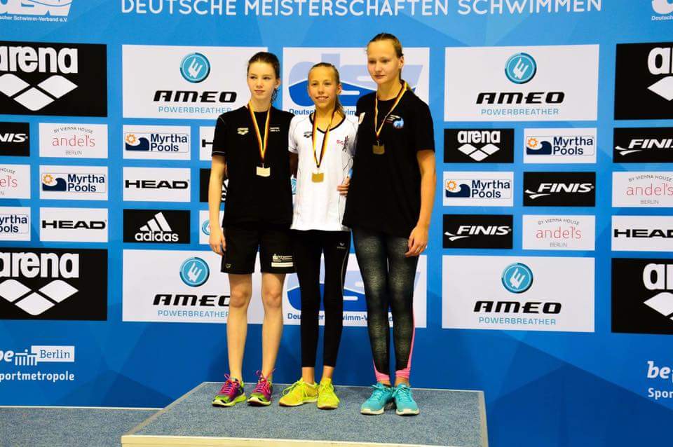 Mit starker Steigerung zu Silber: Lara Seifert (links) vom SCC. (c)Foto:Krüger