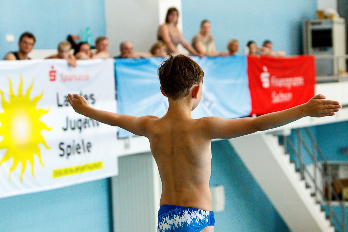 Sparkassen Landesjugendspiele 2015: Wasserspringen