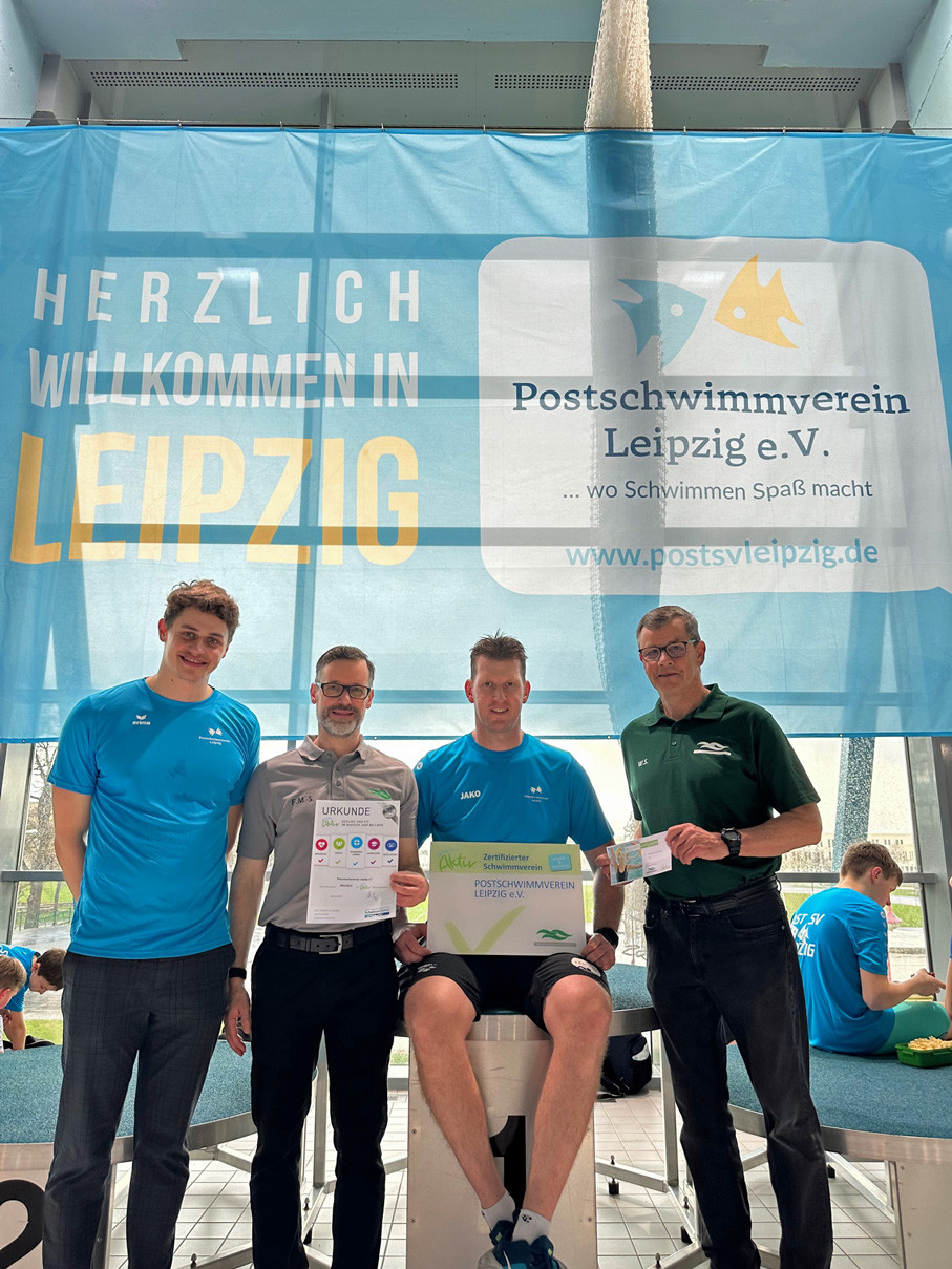 Auszeichnung SchwimmAktiv | Bild: Denis Severyuk