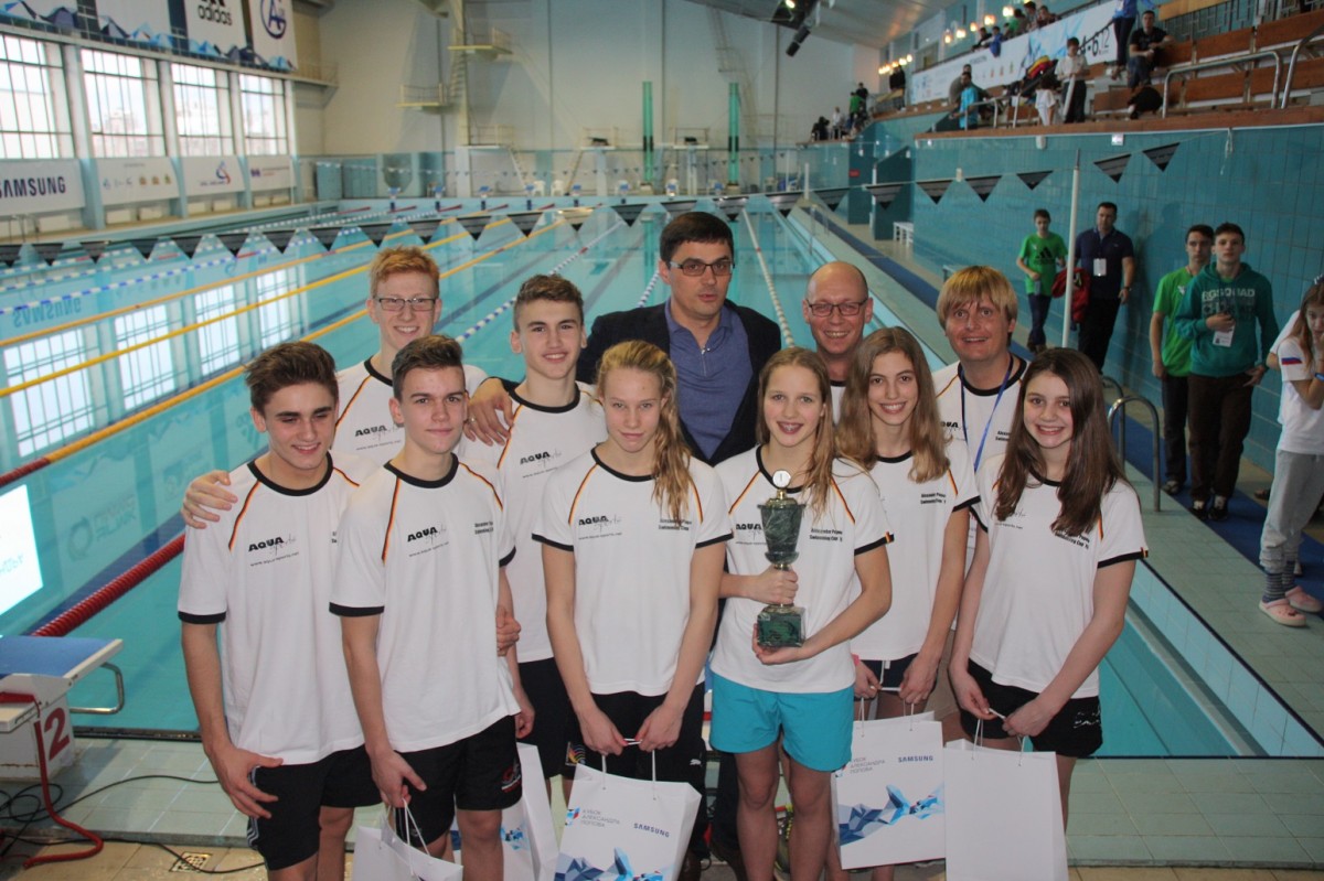 Das deutsche Team in Russland. Das deutsche Team in Russland.