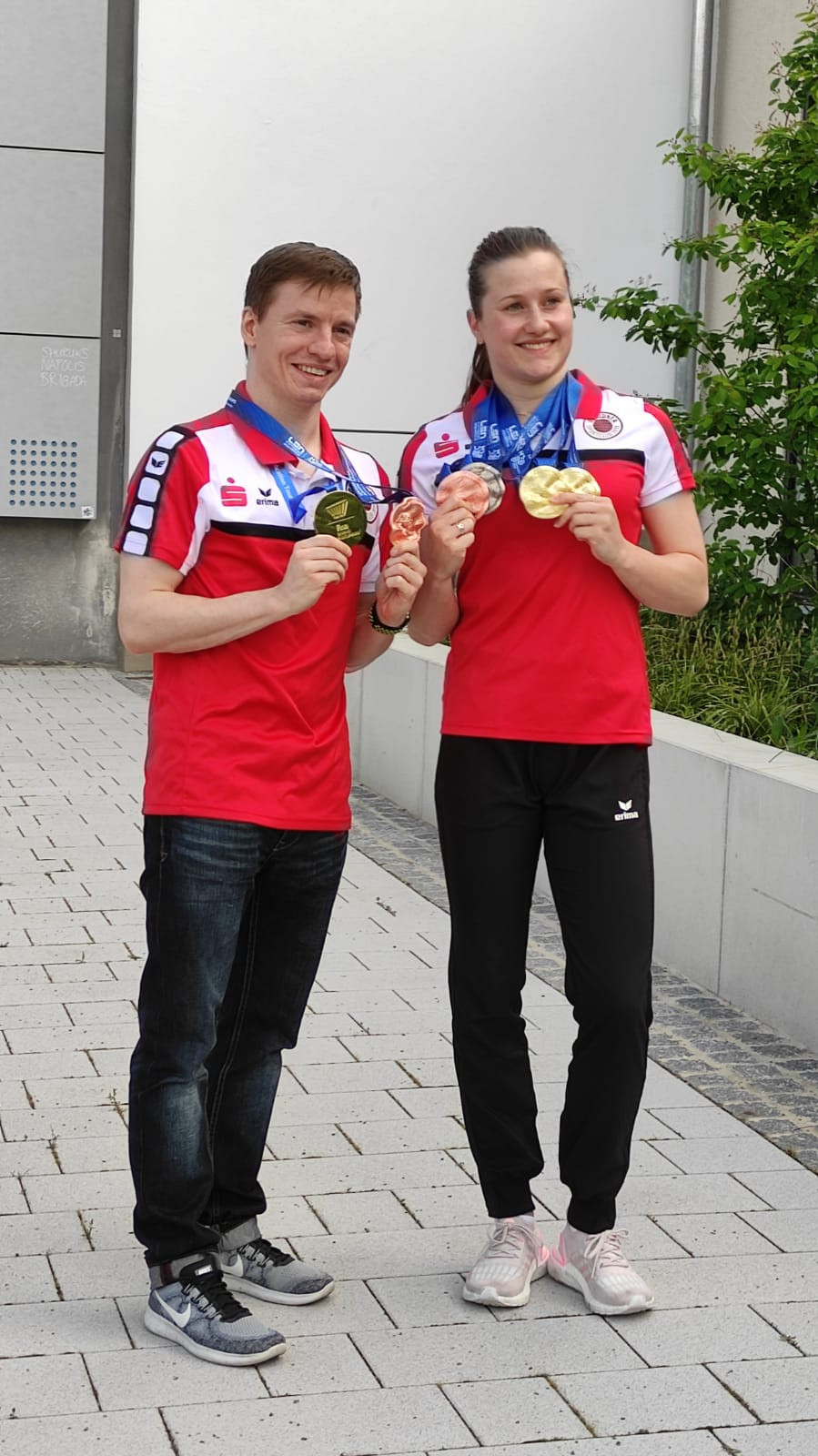 Tina Punzel und Martin Wolfram (© Foto K. Taubert)