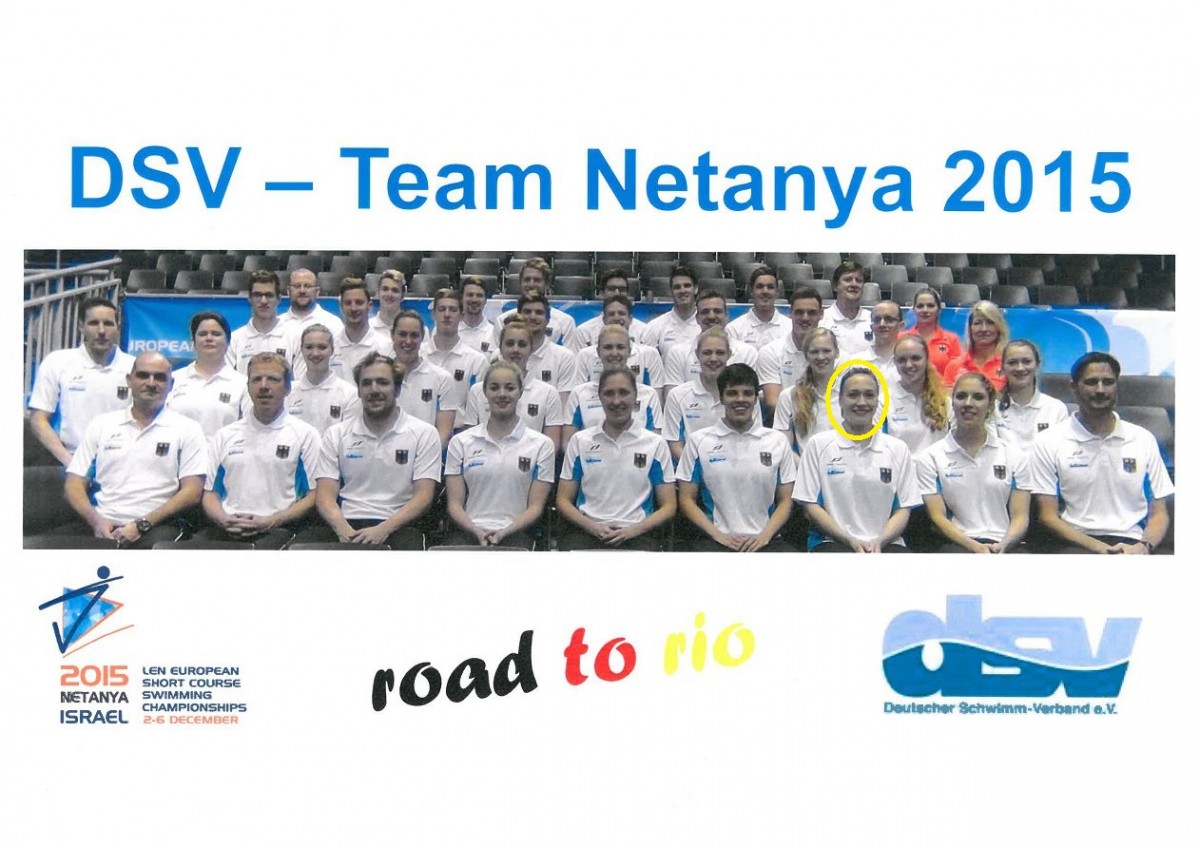 Team Deutschland in Netanya. Foto: DSV Team Deutschland in Netanya. Foto: DSV