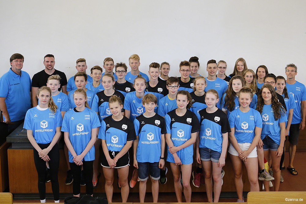 Die Leipziger SchwimmFamily. (c)Foto: Ida Zenna Die Leipziger SchwimmFamily. (c)Foto: Ida Zenna